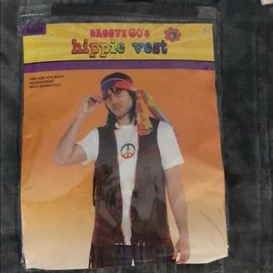 Halloween hippie vest brand new never worn